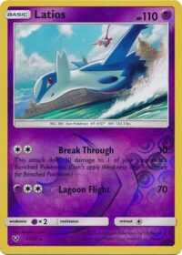 Latios - 41/73 - Holo Rare Reverse Holo - Ingles