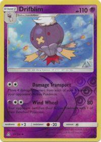 Drifblim - 52/156 - Uncommon Reverse Holo - Ingles