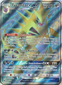 Tyranitar GX – 203/214 – Full Art Ultra Rare - Español