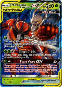 Pheromosa & Buzzwole GX - 1/214 - Ultra Rare - Inglés