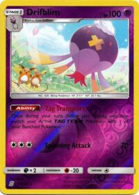 Drifblim - 81/236 - Rare Reverse Holo - Ingles
