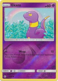 Ekans - 25/68 - Common Reverse Holo - Ingles