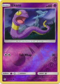 Ekans - 26/68 - Common Reverse Holo - Ingles