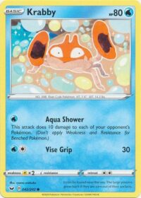 Krabby - 042/202 - Common - Español - Near Mint