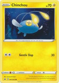 Chinchou - 067/202 - Common - Español - Near Mint