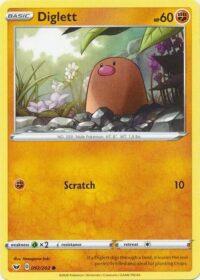 Diglett - 092/202 - Common - Español - Near Mint
