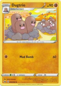 Dugtrio - 093/202 - Uncommon - Español - Near Mint