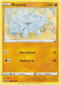 Rhyhorn - 096/202 - Common - Español - Near Mint