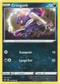 Croagunk - 123/202 - Common - Español - Near Mint
