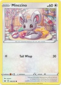 Minccino - 146/202 - Common - Español - Near Mint