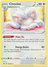 Cinccino - 147/202 - Rare - Español - Near Mint