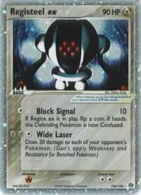 Registeel ex - 100/106 - Ultra-Rare - Inglés