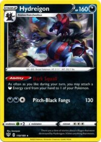 Hydreigon - 110/189 - Rare - Español Near Mint