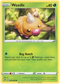 Weedle - 001/185 - Common - Español - Near Mint