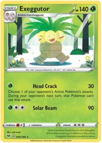 Exeggutor - 005/185 - Rare - Español - Near Mint