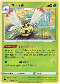 Ninjask - 014/185 - Rare - Español - Near Mint