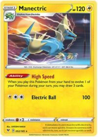 Manectric - 052/185 - Rare - Español - Near mint