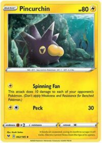 Pincurchin - 062/185 - Uncommon - Español - Near Mint