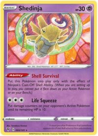 Shedinja - 066/185 - Rare - Español - Near Mint