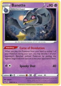 Banette - 068/185 - Rare - Español - Near Mint