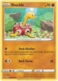 Shuckle - 085/185 - Uncommon - Español - Near Mint