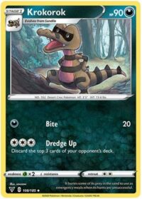 Krokorok - 108/185 - Uncommon - Español - Near Mint