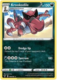 Krookodile - 109/185 - Rare - Español - Near Mint