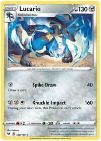 Lucario - 120/185 - Rare - Español - Near Mint