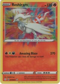 Reshiram - 17/72 - Amazing Rare - Inglés - NEAR MINT