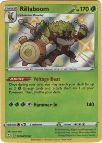 Rillaboom - SV6/SV122 - Shiny Rare - Inglés - NEAR MINT