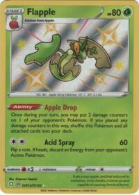 Flapple - SV13/SV122 - Shiny Rare - Inglés - NEAR MINT