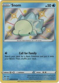 Snom - SV33/SV122 - Shiny Rare - Inglés - NEAR MINT