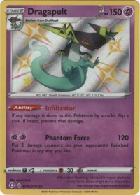 Dragapult - SV62/SV122 - Shiny Rare - Inglés - NEAR MINT