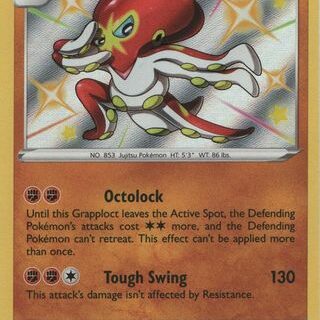 Grapploct - SV73/SV122 - Shiny Rare - Inglés - NEAR MINT