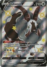 Dubwool V - SV120/SV122 - Shiny Rare - Inglés - NEAR MINT