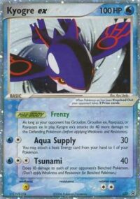Kyogre ex - 037 - Ultra Rare - Inglés
