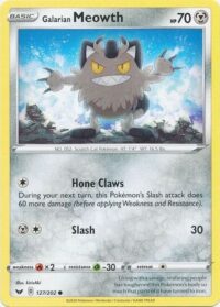 Galarian Meowth - 127/202 - Common - Español - Near Mint