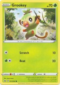 Grookey - 011/202 - Common - Español - Near Mint