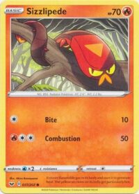 Sizzlipede - 037/202 - Common - Español - Near Mint