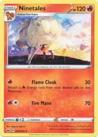 Ninetales - 023/202 - Rare - Español - Near Mint