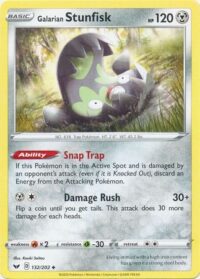 Galarian Stunfisk - 132/202 - Uncommon - Español - Near Mint