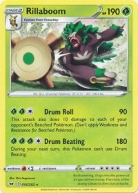 Rillaboom - 015/202 - Rare - Español - Near Mint