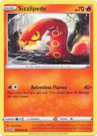 Sizzlipede - 038/202 - Common - Español - Near Mint