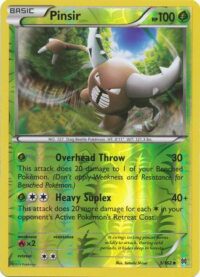Pinsir - 3/162 - Uncommon Reverse Holo - Ingles