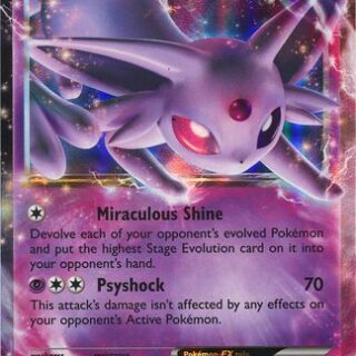 Espeon EX - 52/122 - Ultra Rare - Inglés