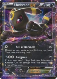 Umbreon EX - 55/124 - Ultra Rare - Inglés