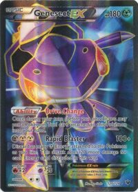 Genesect EX - 120/124 - Full Art Ultra Rare - Inglés