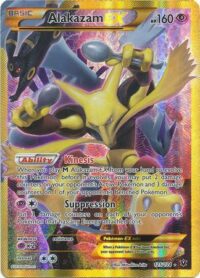 Alakazam EX - 125/124 - Secret Rare - Inglés