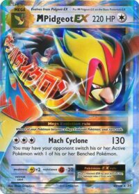 M Pidgeot EX - 65/108 - Ultra Rare- Inglés