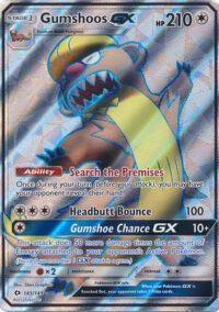 Gumshoos GX - 145/149 - Full Art Ultra Rare - Inglés
